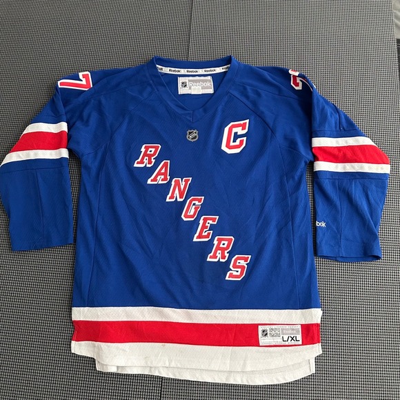 Reebok Other - Reebok New York Rangers Ryan McDonagh 27 Youth Hockey Jersey Blue L/XL Captain C